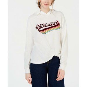 Rebellious One Juniors Bittersweet Twist-Front Sweatshirt Size X-Small